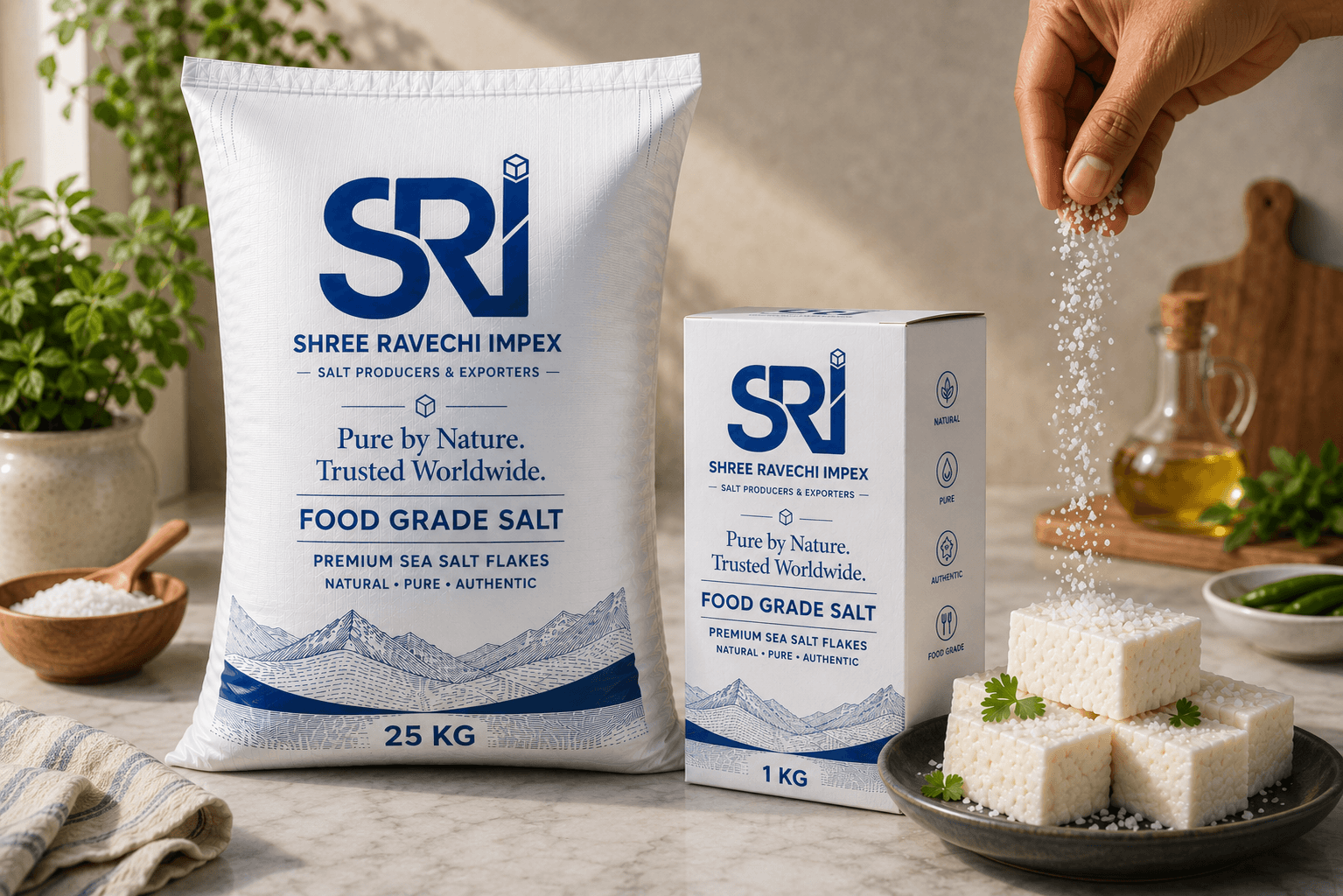 Shree Ravechi Impex | Premium Salt Exporter from Gujarat, India